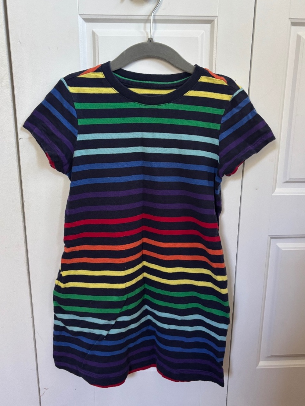 Primary rainbow dress